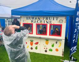 Romiley Young Farmers Show - Human Fruit Machine